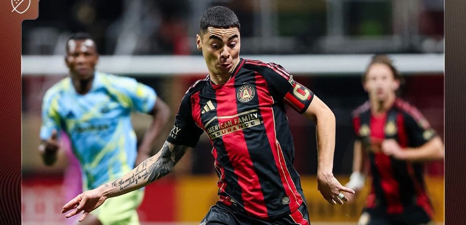 Jugador de Atlanta United II en acción
