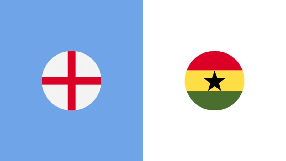 Banderas de Inglaterra y Ghana en fondo simple Banderas de Inglaterra y Ghana en fondo simple