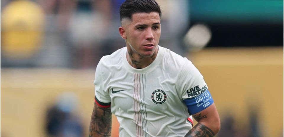 Jugador de Chelsea en acción durante el partido