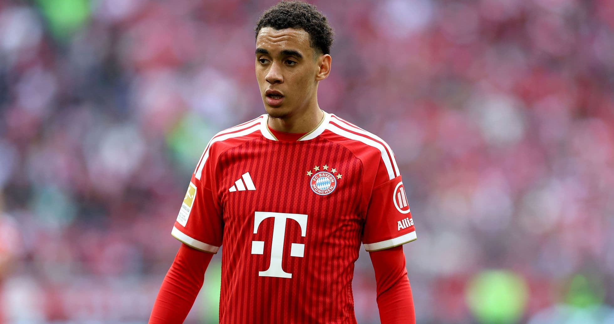 Jugador de Bayern Múnich en el campo