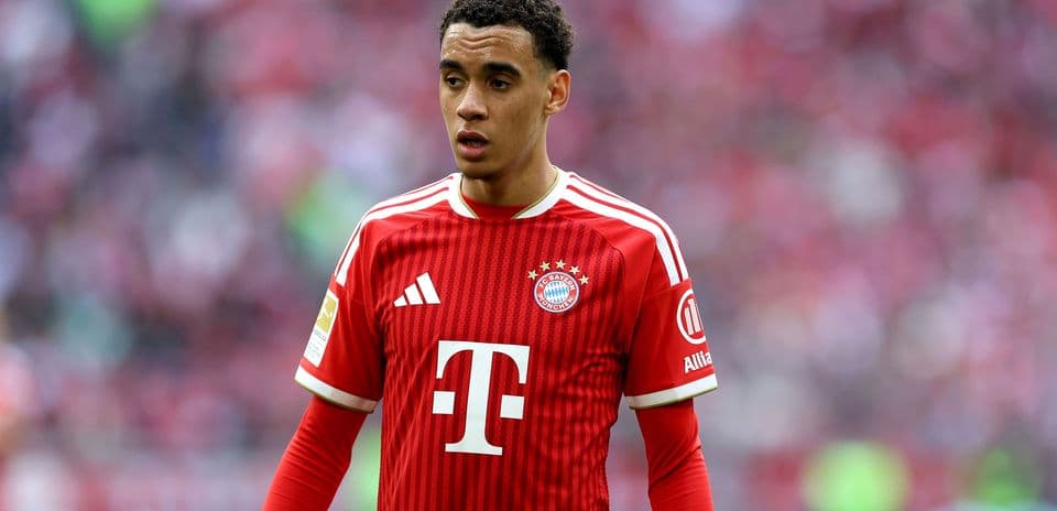 Jugador de Bayern Múnich en el campo