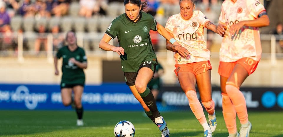Jugadora del Utah Royals W en acción