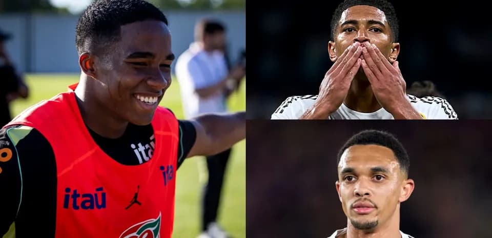 Jugadores de fútbol en diferentes momentos de acción