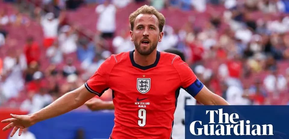 Harry Kane celebrando un gol durante un partido