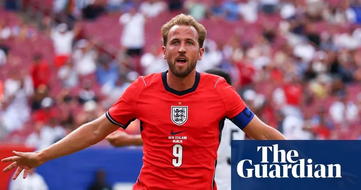 Harry Kane celebrando un gol durante un partido