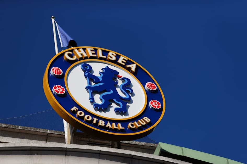 Logotipo del Chelsea Football Club en el estadio