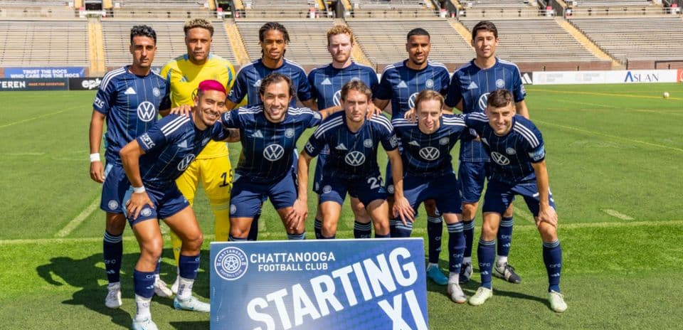 Once titular del Chattanooga Football Club
