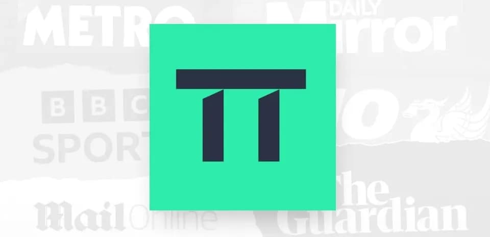 Logotipo de plataforma de noticias deportivas
