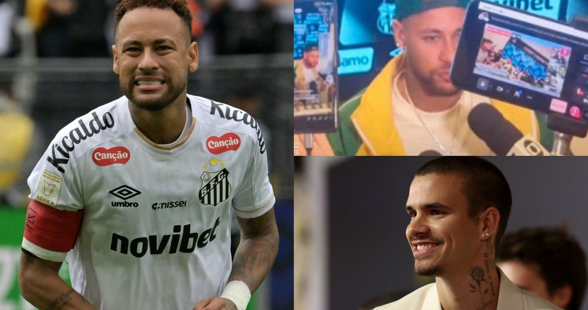 Neymar en partido, conferencia y evento de gala
