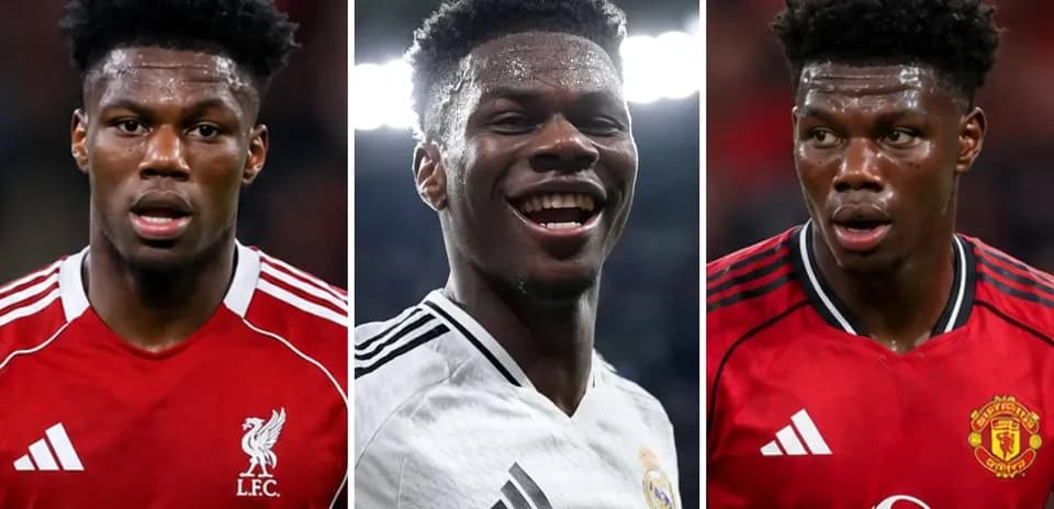 Jugador en tres camisetas de diferentes equipos