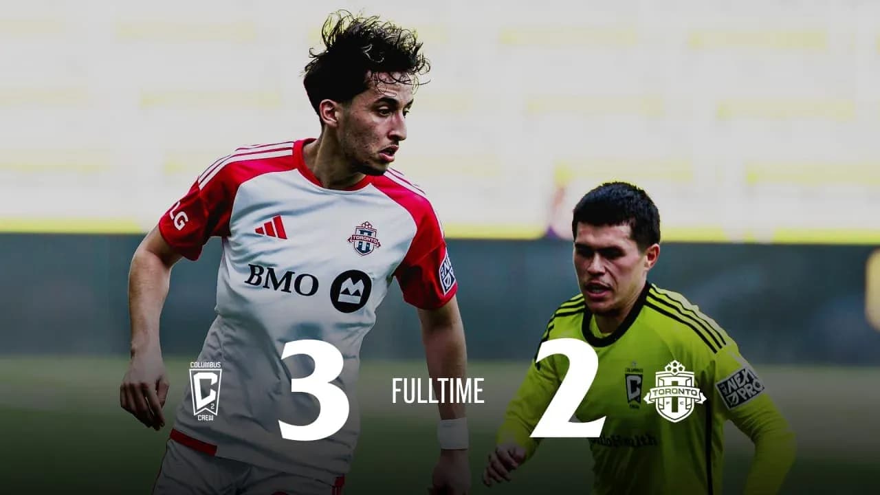 Columbus Crew II venció a Toronto II 3-2 Columbus Crew II venció a Toronto II 3-2
