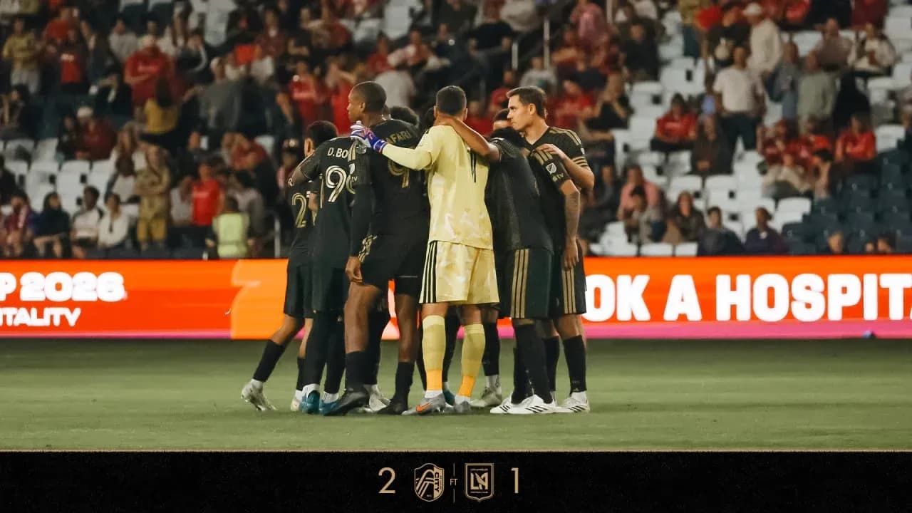 Jugadores de Los Angeles FC II celebrando Jugadores de Los Angeles FC II celebrando